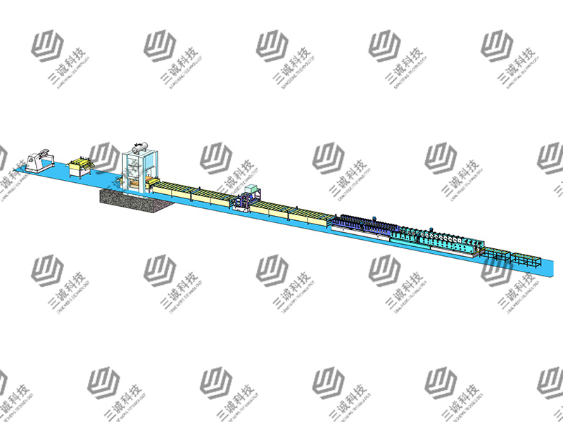 模壓電纜橋架生產(chǎn)線(xiàn)